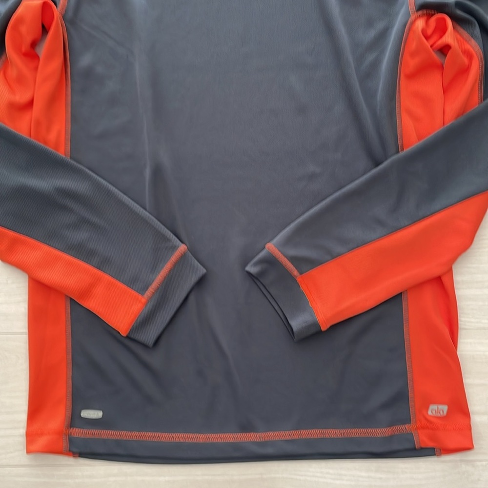 Alo Grey & Orange CoolFit Jersey - Picture 6 of 13